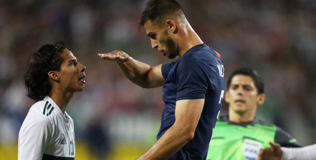 El estadounidense Matt Miazga se burló del mexicano Diego Lainez por su estatura