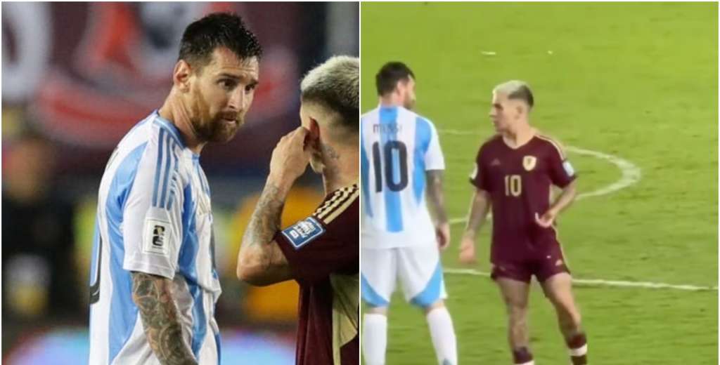 Soteldo en llamas: qued&oacute; cara a cara con Messi y reaccion&oacute; de la peor forma
