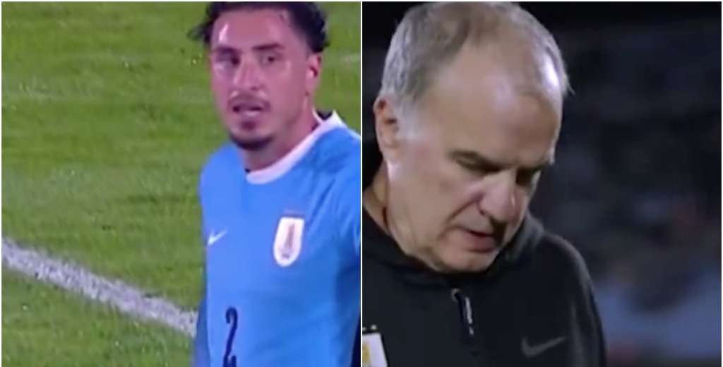 Uruguay empat&oacute;, se fue silbado y Bielsa solt&oacute; la bomba: "Cuando pasa esto..."