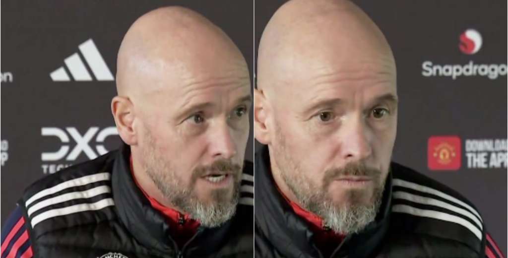 Ten Hag se indigna: "Est&aacute;n creando historias, no entiendo por qu&eacute; no me creen"