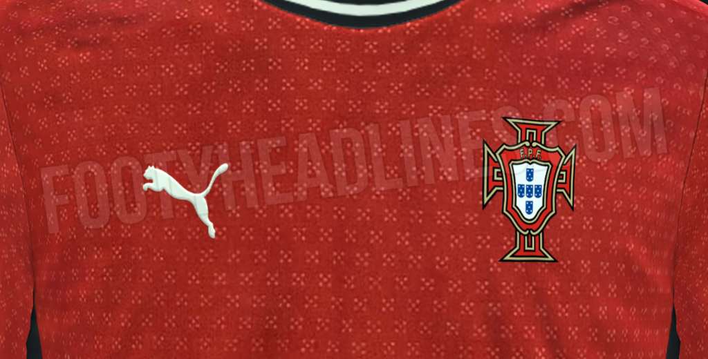 Hist&oacute;rico: as&iacute; ser&aacute; la nueva camiseta de Portugal, de Puma