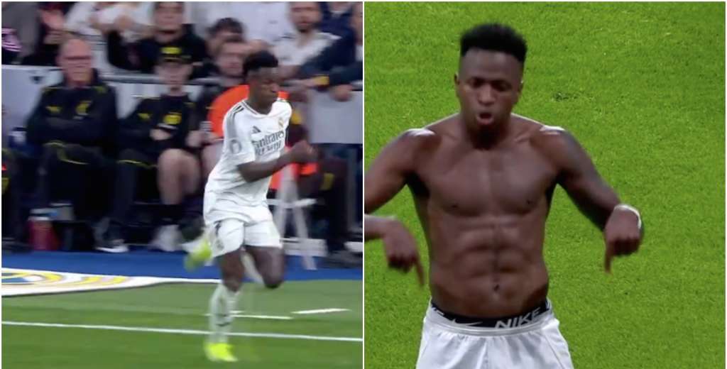 Ser&aacute; Bal&oacute;n de Oro: Vinicius, corre 90 metros al minuto 85 y marca un golazo &eacute;pico