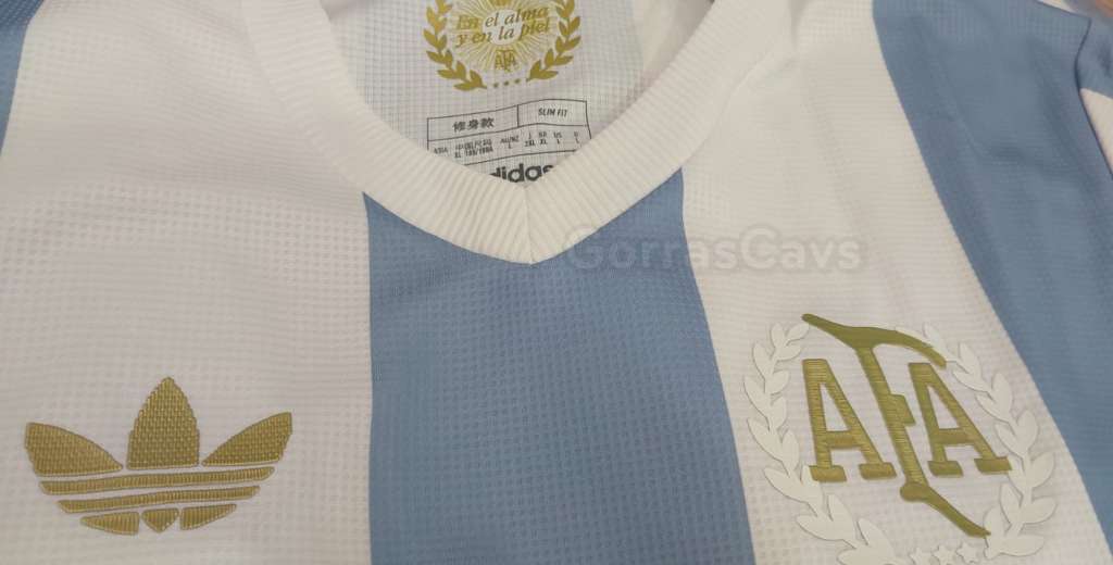 Es &uacute;nica: la camiseta especial de Adidas por sus 50 a&ntilde;os con Argentina