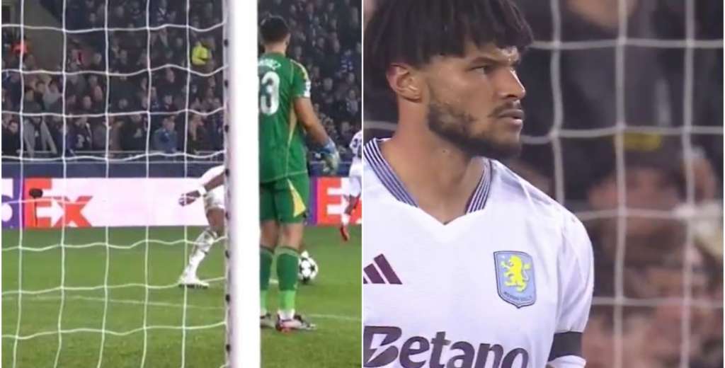 ¿Que hizo? Mings la agarró con la mano tras un pase del Dibu, penal y 1-0