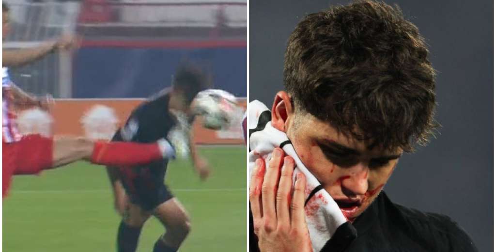 Fue brutal y el &aacute;rbitro no lo expuls&oacute;: la patada criminal de Spajic a Cubars&iacute;