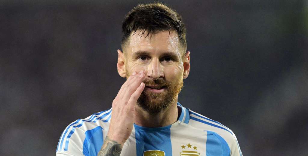 Messi en el trofeo Kopa: lo tiene en la selecci&oacute;n y lo vot&oacute; tercero