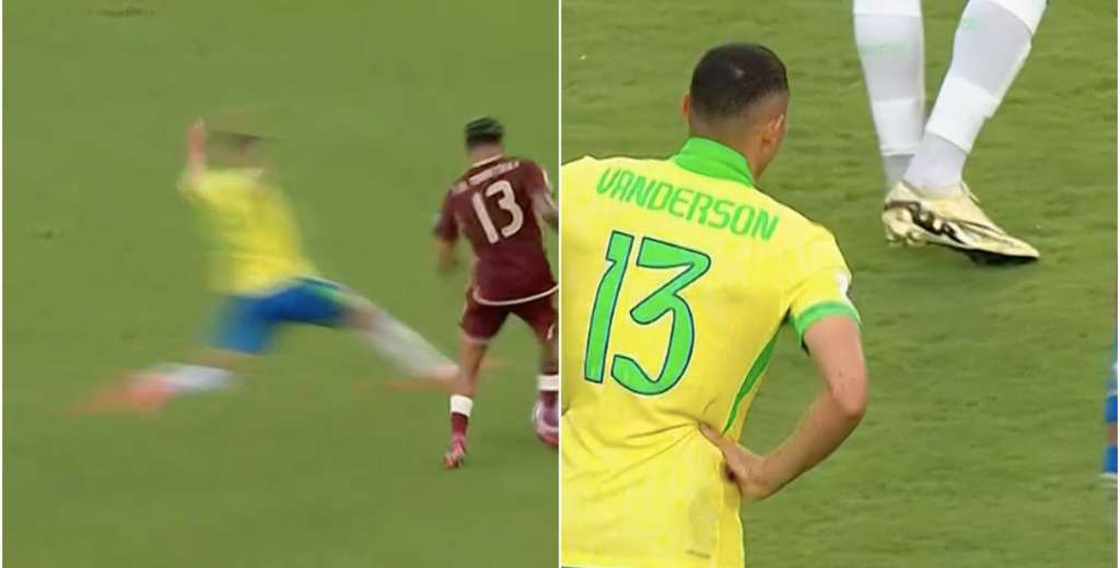 Vanderson se tir&oacute; a romper todo: locura de patada y solo amarilla
