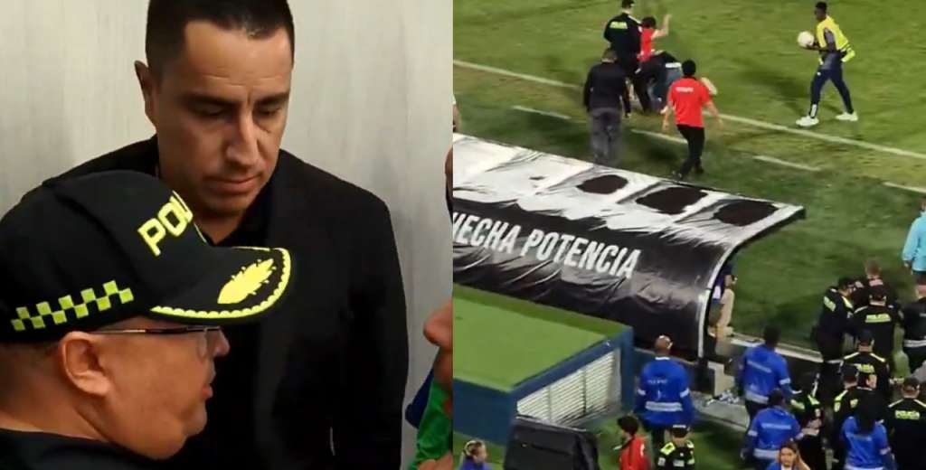 Esc&aacute;ndalo con Efrain Ju&aacute;rez: el mexicano fue "detenido" por provocar a los hinchas
