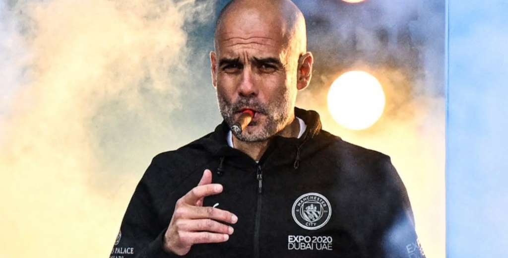 Guardiola contundente sobre su renovaci&oacute;n: "Si descendemos, seguir&eacute; aqu&iacute;..."