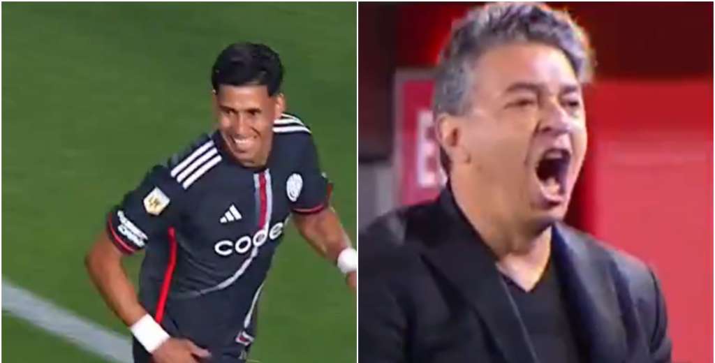 Gallardo lo grit&oacute; con todo: Maxi Meza y un golazo de PlayStation a Estudiantes