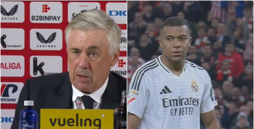 Ancelotti liquidó a Mbappé tras el penal: "No está en su mejor..."