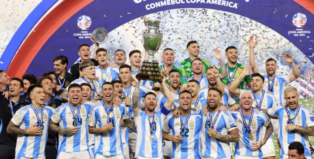 Argentina, due&ntilde;a de la Copa America 2024
