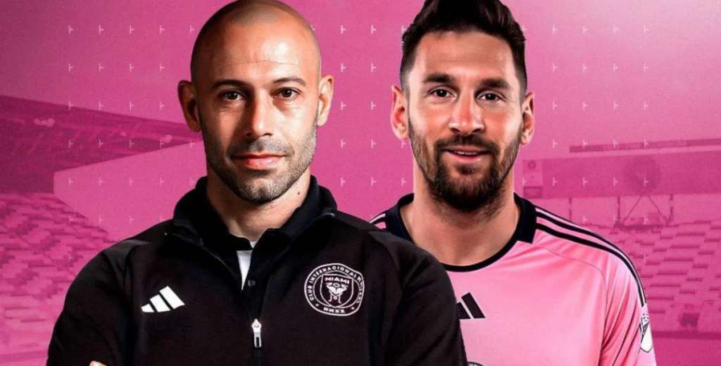 El tapado de Mascherano en Inter Miami: quiere juntarlo con Messi y Su&aacute;rez