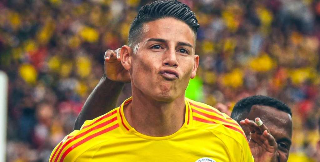 Preocupación en Colombia por James: fue internado tras la derrota con Francia