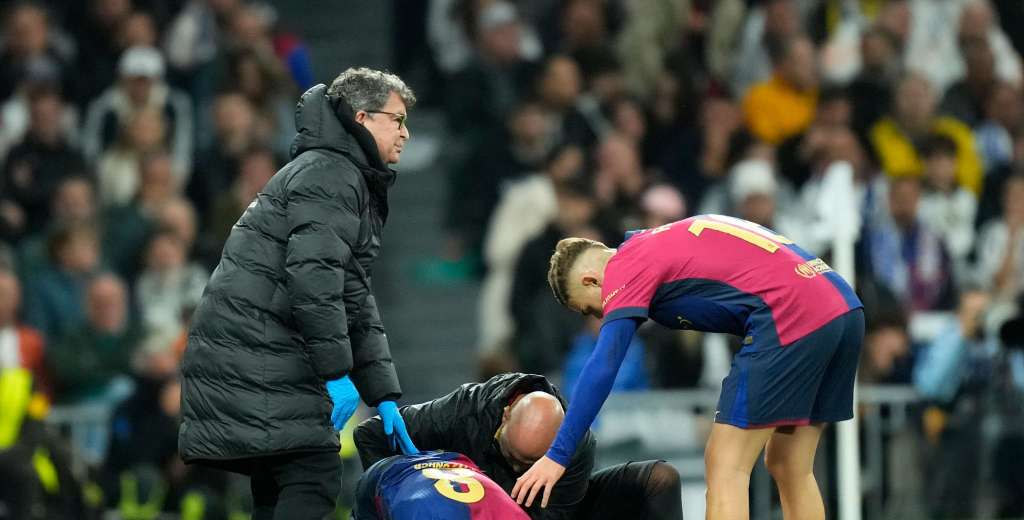 Drama en Barcelona: se lesionó otra vez y no se sabe cuándo vuelve