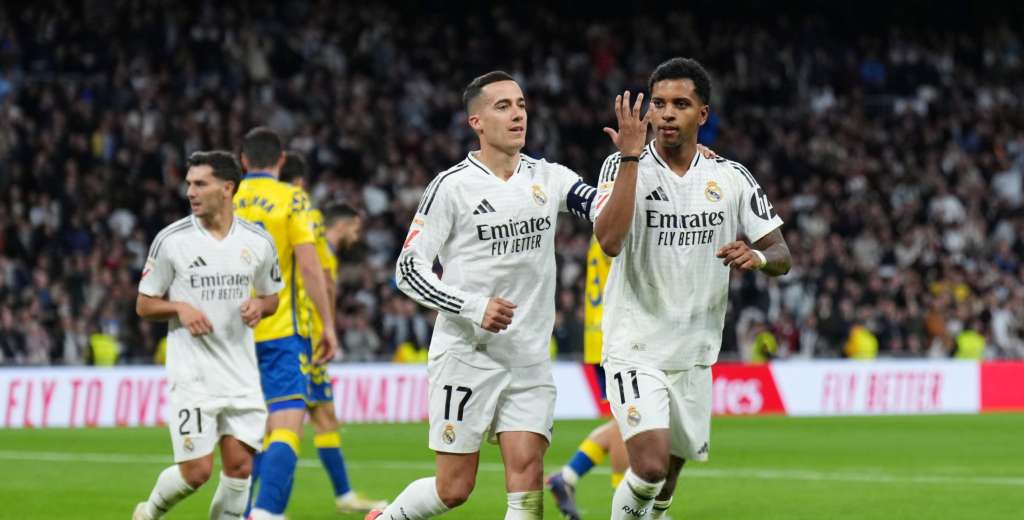Real Madrid aplastó a Las Palmas 4-1 y sigue líder solitario en España