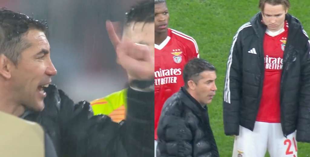 Tras el 5-4 con FC Barcelona, Bruno Lage dejó a su equipo en la lluvia y explotó