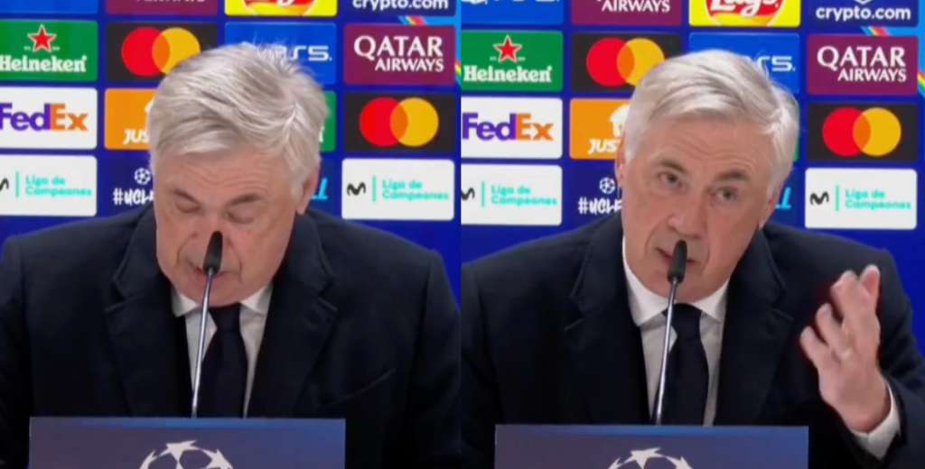 Ancelotti indignado ante todos: "es una falta de respeto esto..."
