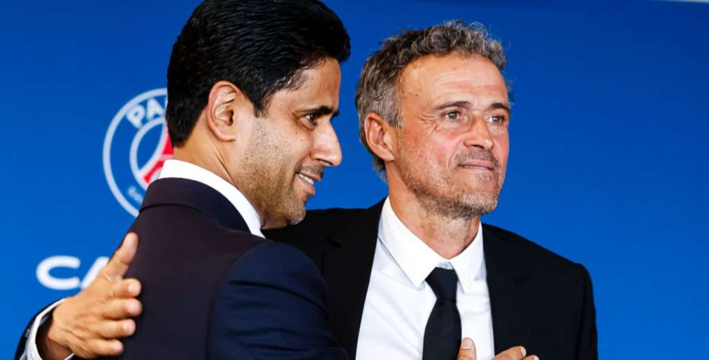Al Khelaifi conf&iacute;a en Luis Enrique: "Tenemos al mejor entrenador del mundo"