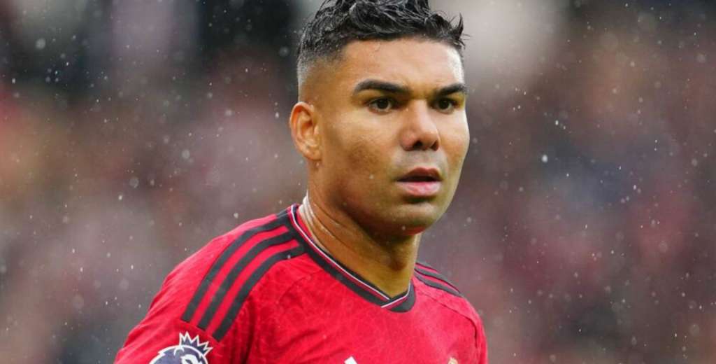 Borrado en el United, Casemiro es pretendido por un grande de la Serie A...