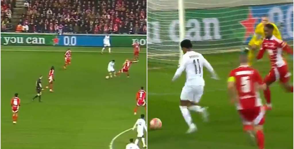 Se inventó un golazo: Rodrygo y una jugada espectacular para el gol del Madrid