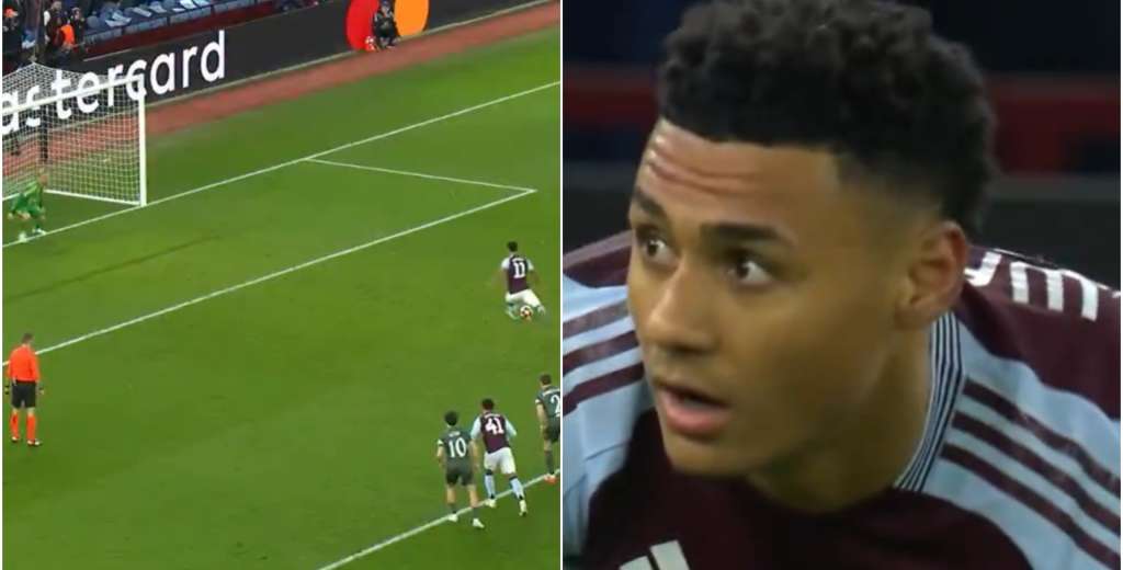 Era m&aacute;s dif&iacute;cil patear as&iacute;: Watkins y el peor penal de la Champions