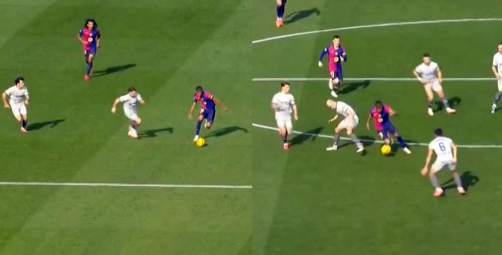 No lo pueden parar: Lamine Yamal hizo una jugada sensacional donde se pasó a 6