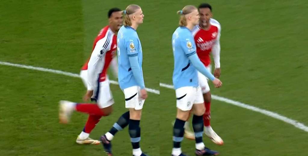 Magalhaes perdi&oacute; los c&oacute;digos: le grit&oacute; el gol en la cara a Haaland