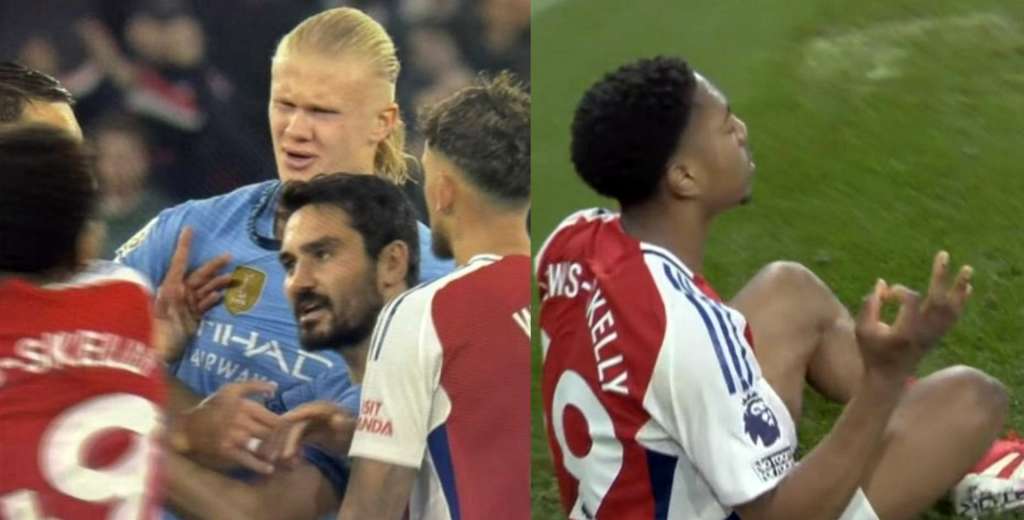 Haaland lo ningune&oacute; en 2024: &eacute;l meti&oacute; un golazo y se burl&oacute; del noruego