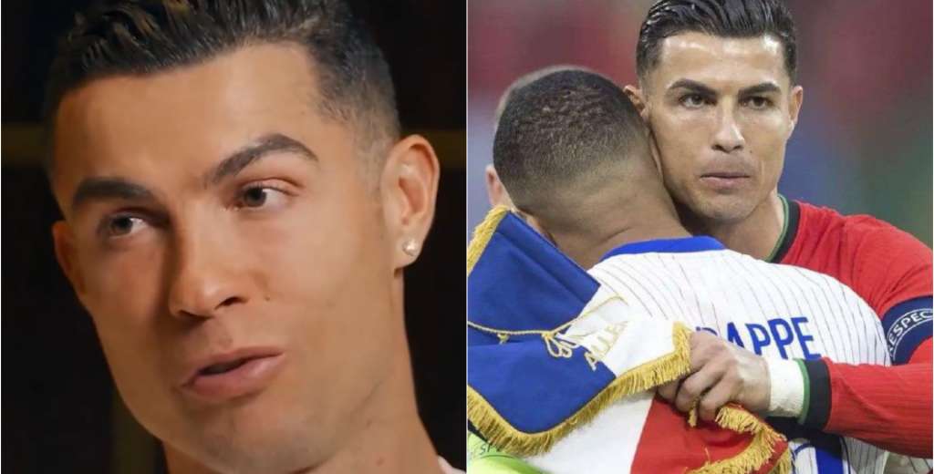 Cristiano, maestro de Mbappé: "Si estuviera en el Real, le enseñaría a jugar de 9"