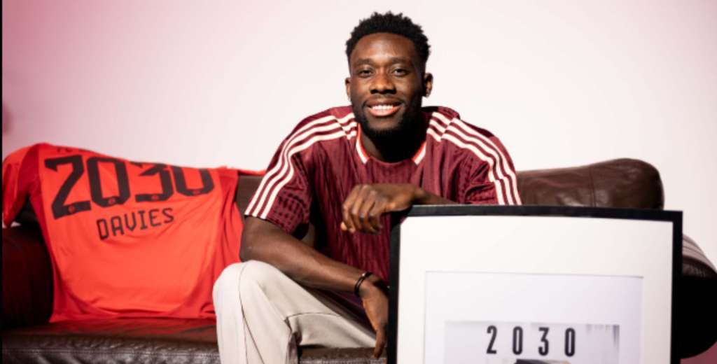 Fin de la novela: Alphonso Davies renovó con el Bayern y dejó plantado al Madrid