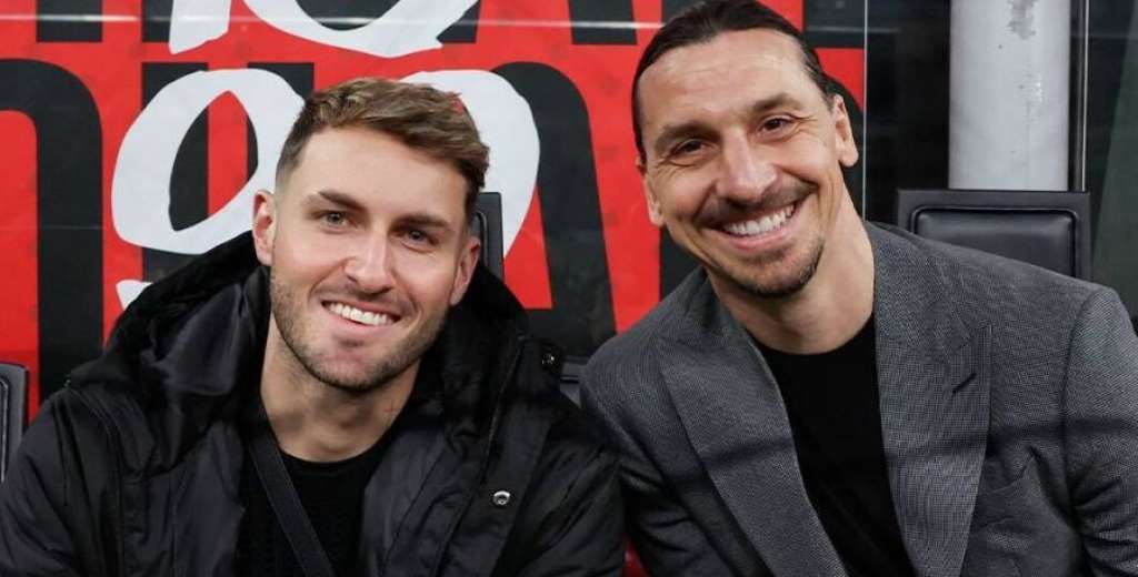 "Es tan fuerte como Ibra": el elogio de Ibrahimovic a Santi Giménez en su llegada a Milan