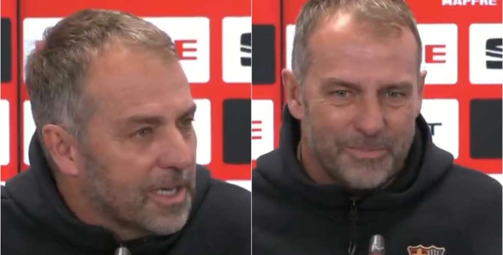 Flick y la diferencia entre el Real y el Barcelona: "Nosotros no ponemos excusas"