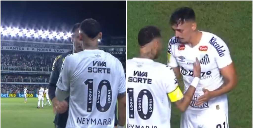 El momento más esperado: Neymar volvió a debutar con Santos