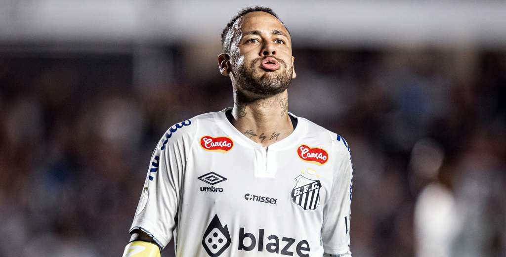 Neymar volvió a jugar en Santos pero avisó: "No estoy..."
