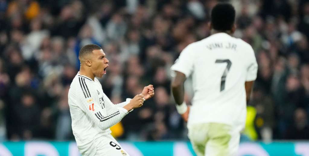 Apareció él: Mbappé empató en el peor momento del Real Madrid
