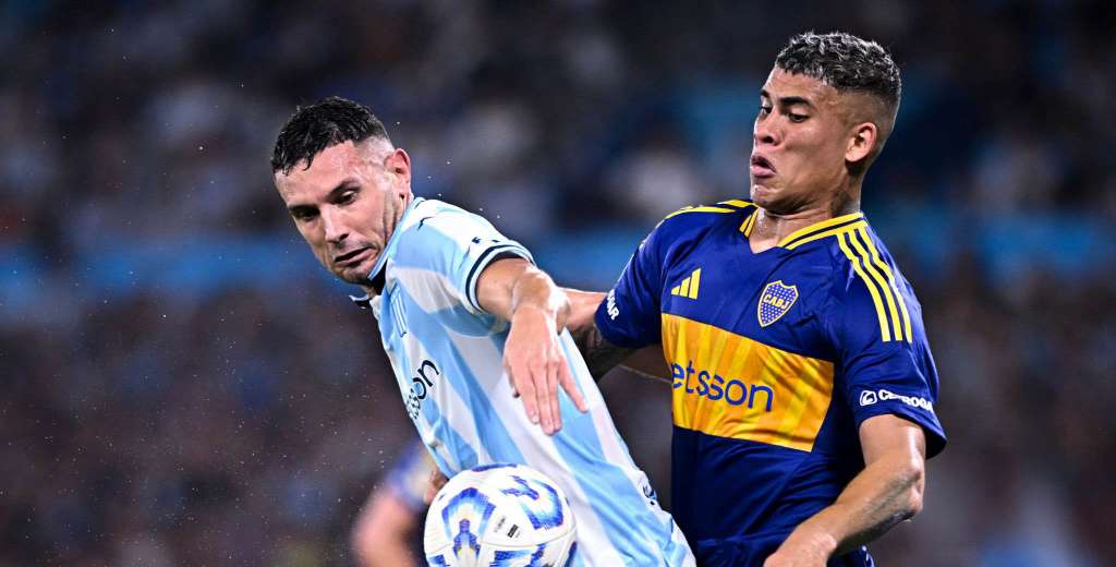 Racing pegó dos veces y le ganó 2-0 a Boca Juniors