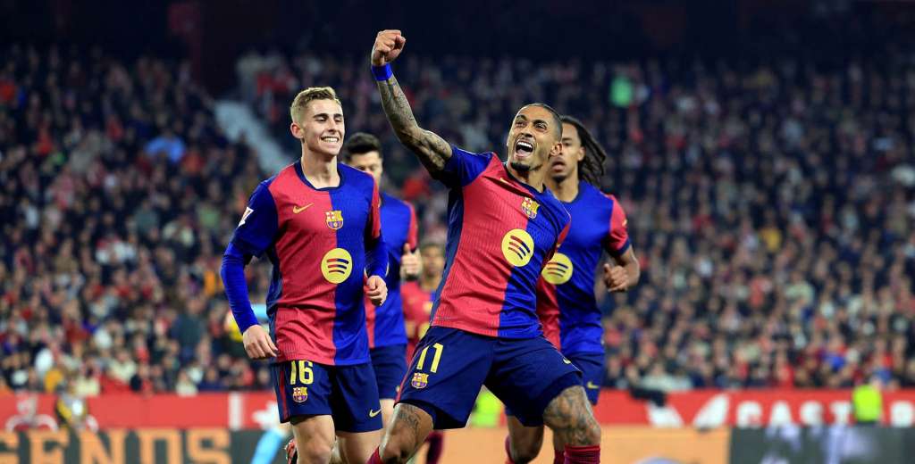 Barcelona goleó 4-1 al Sevilla, no para y se acerca al Real Madrid