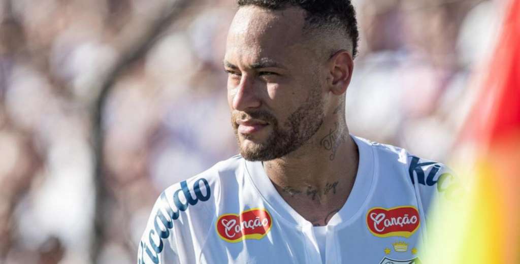Neymar fue titular con Santos y lo destrozaron: "aún no tiene ritmo de juego"