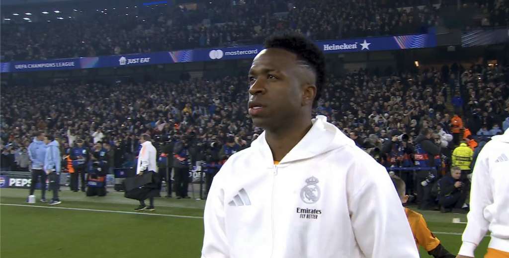 No empezó el partido y el City destrozó a Vinicius: "Dejá de llorar"