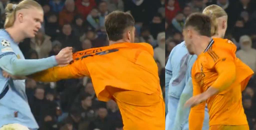 Lleva 4 partidos en la Champions pero no le importa: así se agarró Asencio con Haaland