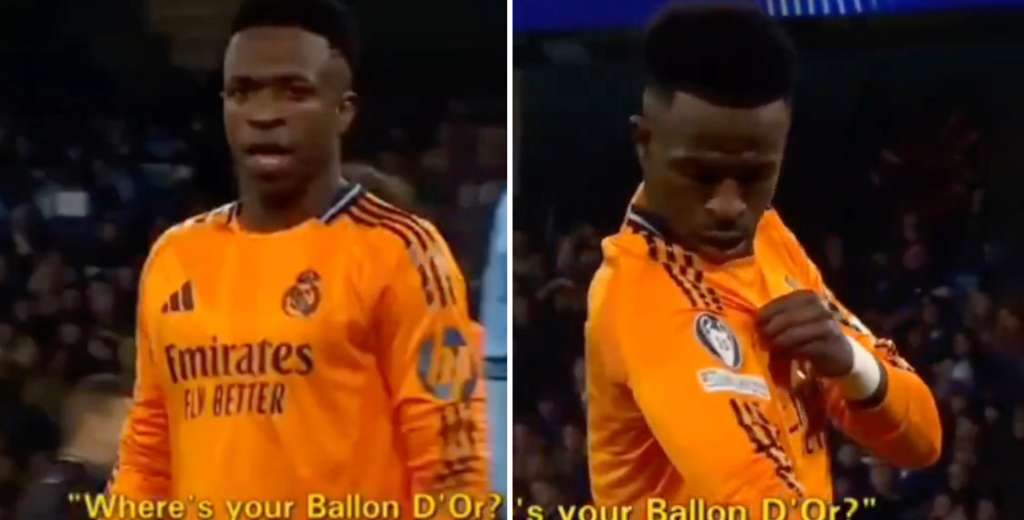 "Dónde esta el Balón de Oro", le gritaron a Vinicius y tuvo una reacción feroz
