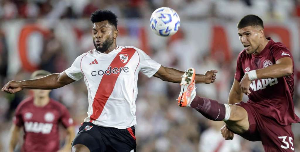 River ganó con lo justo en Argentina ante Lanús