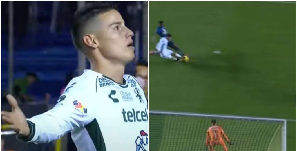 Para esto lo fich&oacute; Le&oacute;n: James se tropez&oacute; pero le marc&oacute; al Am&eacute;rica