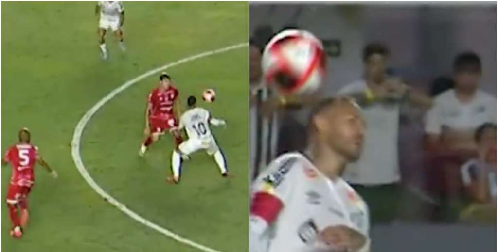 ¿Es el sombrerito del año? Neymar enloqueció e hizo una jugada nunca vista