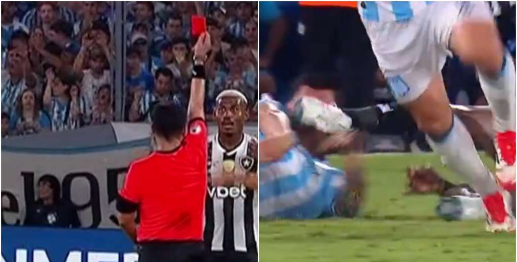 Locura en la Recopa: Cuiabano entró y se fue expulsado por una patada brutal