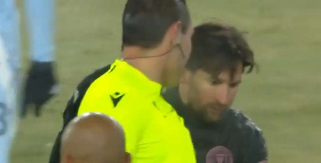 Insólito: le pidió un autógrafo a Messi y va a ser sancionado por la Concacaf...