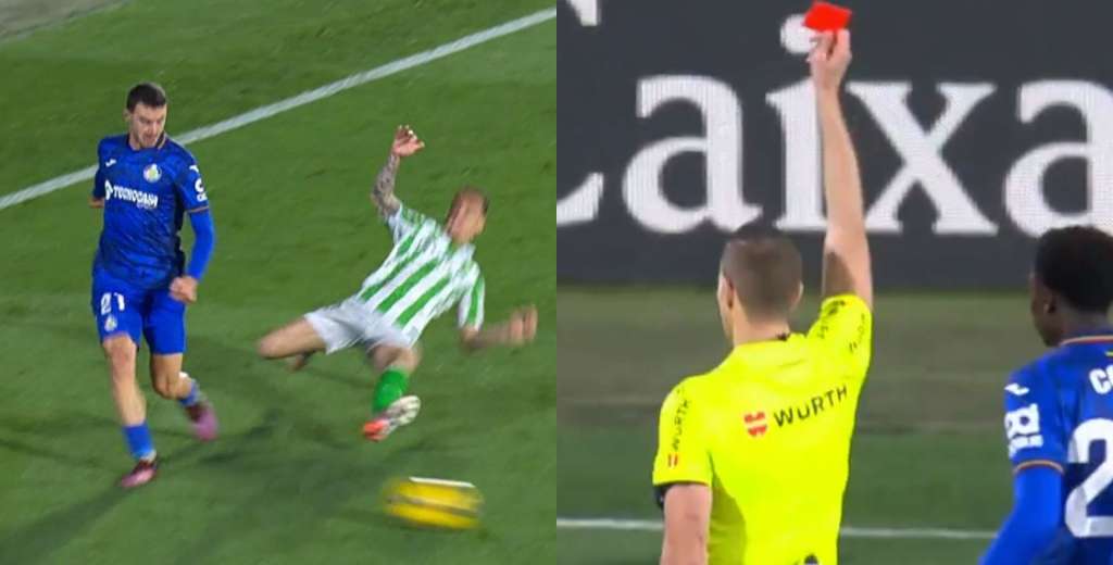 Era figura en Betis, pegó una patada y fue expulsado: Antony se pierde el duelo ante Real Madrid