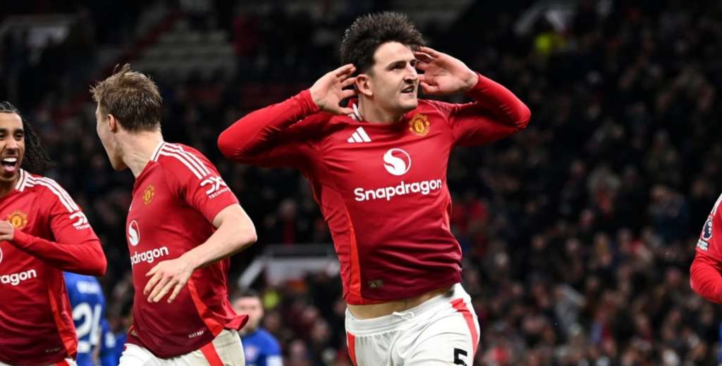Maguire salvó al United del papelón: los de Amorim le remontaron a Ipswich