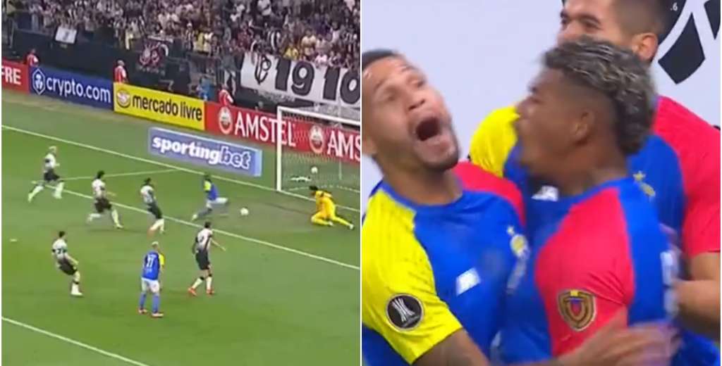 Quieren dar la sorpresa en la Copa: el gol de Universidad Central a Corinthians